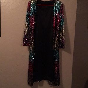 Beautiful Sequins cover up/dress